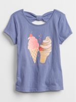 Toddler Bow Graphic T-Shirt - thumbnail