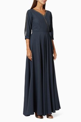 Wrap Embroidered Dress Wrap Embroidered Dress
