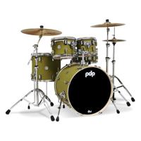 PDP Concept Maple Shell Pack - 5-piece - Satin Olive (Without Cymbals) - thumbnail