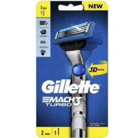 Gillette M3 Turbo Razor 2 Up
