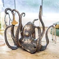 Unique Octopus Coffee Cup Holder - Vintage Style Resin Octopus Tabletop Sculpture, Durable and Eye-catching Decor for Kitchen and Dining Room Lightinthebox