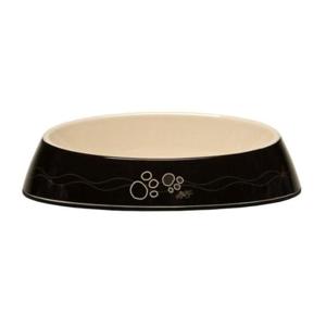 Rogz Fishcake Black Paws Cat Bowl