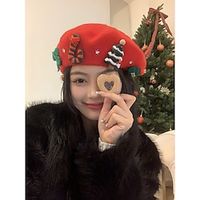 Hat Christmas Hat Christmas Accessories Christmas Gift Women's Fashion Christmas New Year Party Christmas New Year Eve Hat Lightinthebox - thumbnail