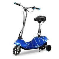 Megastar Megawheels Zippy 24 V Electric Scooter With Training Wheels For Kids - Blue Spider (UAE Delivery Only) - thumbnail
