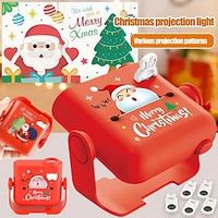 Christmas Projection Lamps Children Projector Torch Lamp Bedtime Story Book Early Education Toy Baby Gifts Christmas Projector Lightinthebox - thumbnail