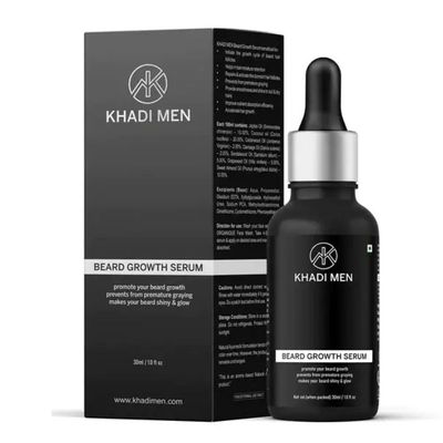 Khadi Men Beard Growth Serum 30ml Khadi Men Beard Growth Serum 30ml