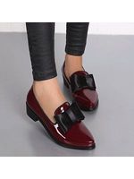 Flat pointed toe shoes