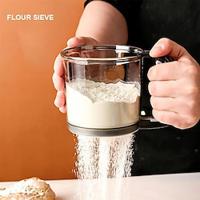 Versatile Hand Press Flour Sifter Efficient, Durable, Easy Clean For Consistent Baking Results Lightinthebox - thumbnail