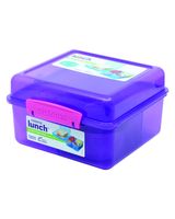 Sistema Lunch Cube Max With Yogurt 2L Purple - thumbnail