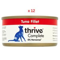 Thrive Complete Tuna Fillet Wet Cat Food 75g Pack Of 12