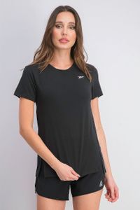 Womens Workout Supremium Detail Tee  Black