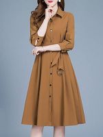 Windbreaker section women temperament autumn coat trend - thumbnail