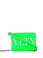 Valentino Garavani VLTN print shoulder bag - Green - thumbnail