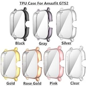 7 pack Watch Case with Screen Protector Compatible with Amazfit GTS 2 Scratch Resistant Ultra-thin Bumper Full Cover TPU Watch Cover Lightinthebox