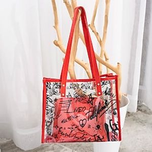 Women's Tote Bag Set Shoulder Bag PU Leather Print Floral Print Daily Office  Career White Black Pink Yellow Lightinthebox