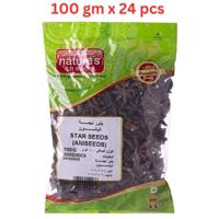 Natures Choice Star Seeds (Aniseeds), 100 gm Pack Of 24 (UAE Delivery Only)