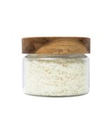 Little Storage Co 500ML Acacia Wood Glass Jar