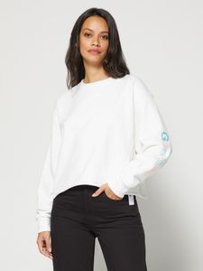 Gap 1969 Crop Raw Edge Pullover