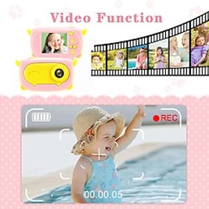 Kids Camera Children Digital Cameras for Girls Boys Toys 1080P 2 Inch Toddler Video Best Birthday Gift Chrismas Gift Juegos Para Niños Lightinthebox