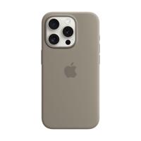 Apple iPhone 15 Pro Silicone Case with MagSafe - Clay