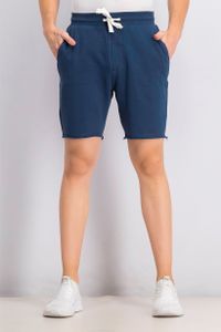 Mens Basic Cotton Short  Navy