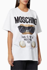 Oversized Teddy Bear Cotton T-Shirt
