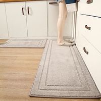 Kitchen Absorbent Floor Mat Fluffy Bathroom Doorstep Mat Bathroom Anti Skid Mat Door Mat Household Carpet Lightinthebox - thumbnail