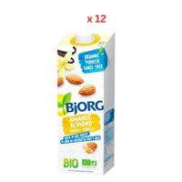 Bjorg Organic Vanilla Almond Milk, 12X1L