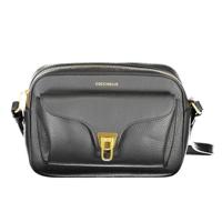 Coccinelle Black Leather Handbag - CO-15738