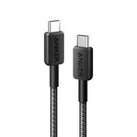 Anker 322 USB-C to USB-C Cable (3ft Braided) Black - thumbnail