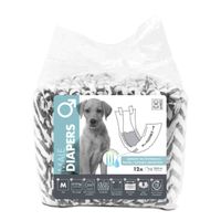 M pets Male Dog Diapers Medium 12 Pack