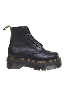 Black Leather Ankle Boots