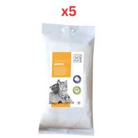 M-Pets Pet Cleaning Wipes 40pcs (Pack of 5)