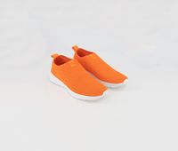 Womens Airmesh Slip On Shoes  Neon Orange - thumbnail