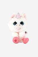 Dangling Unicorn Milky-Fee Soft Toys  White/Pink - thumbnail