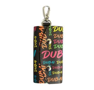 Trendy Key Holder/ Key Ring, Funky Dubai Neon Design - PUH201D