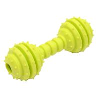 For Pet Rubber Bite Resistance Dumbell Dog Toy For Small Dogs - Bright Yellow-Green