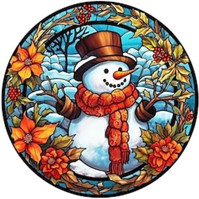 1pc Christmas  Wall Hanging Suncatcher for Home and Garden Decor - Perfect for Home Decor Lightinthebox