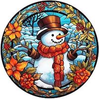 1pc Christmas  Wall Hanging Suncatcher for Home and Garden Decor - Perfect for Home Decor Lightinthebox - thumbnail