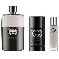 Gucci Guilty Pour Homme (M) Set Edt 90Ml + Edt 15Ml + Deo Stick 75Ml