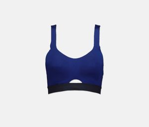 Stronger For It Soft Sports Bra  Mystery Ink/Legend Ink