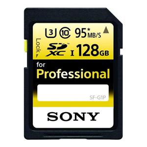 Sony Sf-G1P/T1 Sd Card 128GB Black