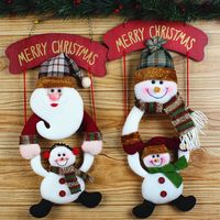 Christmas Santa Claus/Snowman Hanging Decoration