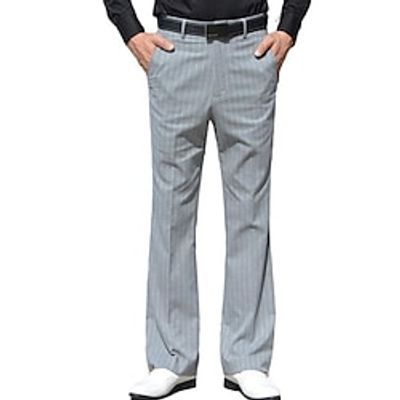 Men's Dress Pants Flared Pants Trousers Suit Pants Print Button Pocket Stripe Comfort Breathable Outdoor Daily Going out Fashion Casual Grey miniinthebox Men's Dress Pants Flared Pants Trousers Suit Pants Print Button Pocket Stripe Comfort Breathable Outdoor Daily Going out Fashion Casual Grey miniinthebox