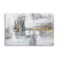 Oil Painting Handmade Hand Painted Wall Art Abtract Canvas Painting Home Decoration Decor Stretched Frame Ready to Hang Lightinthebox - thumbnail