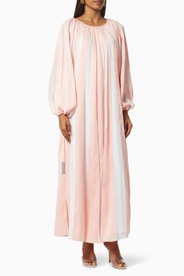 Stripe Dress in Chiffon Stripe Dress in Chiffon