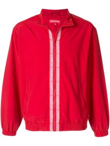 Supreme classic logo taping track jacket - Red