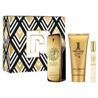 Paco Rabanne 1 Million (M) Set Parfum 100Ml + Parfum 10Ml + Shower Gel 100Ml