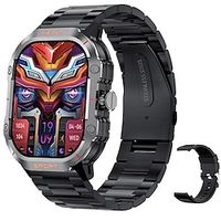 iMosi HK24 Smart Watch 2.01 inch Smartwatch Fitness Running Watch Bluetooth Pedometer Call Reminder Sleep Tracker Compatible with Android iOS Women Men Hands-Free Calls Waterproof Media Control IP68 Lightinthebox