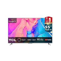 TCL 55 Inch QLED 4K Smart Google Tv | ONKYO sound system | 55C635